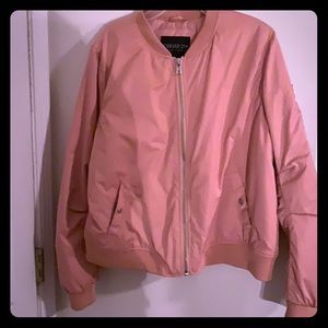 ⭐️Forever21 Pink Bomber Jacket